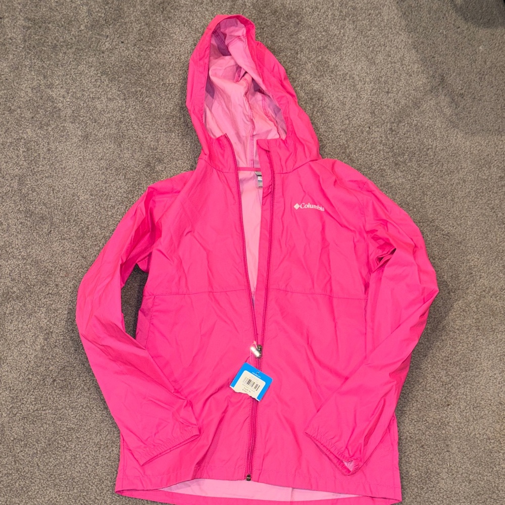 Columbia Vibrant Pink Hooded Jacket